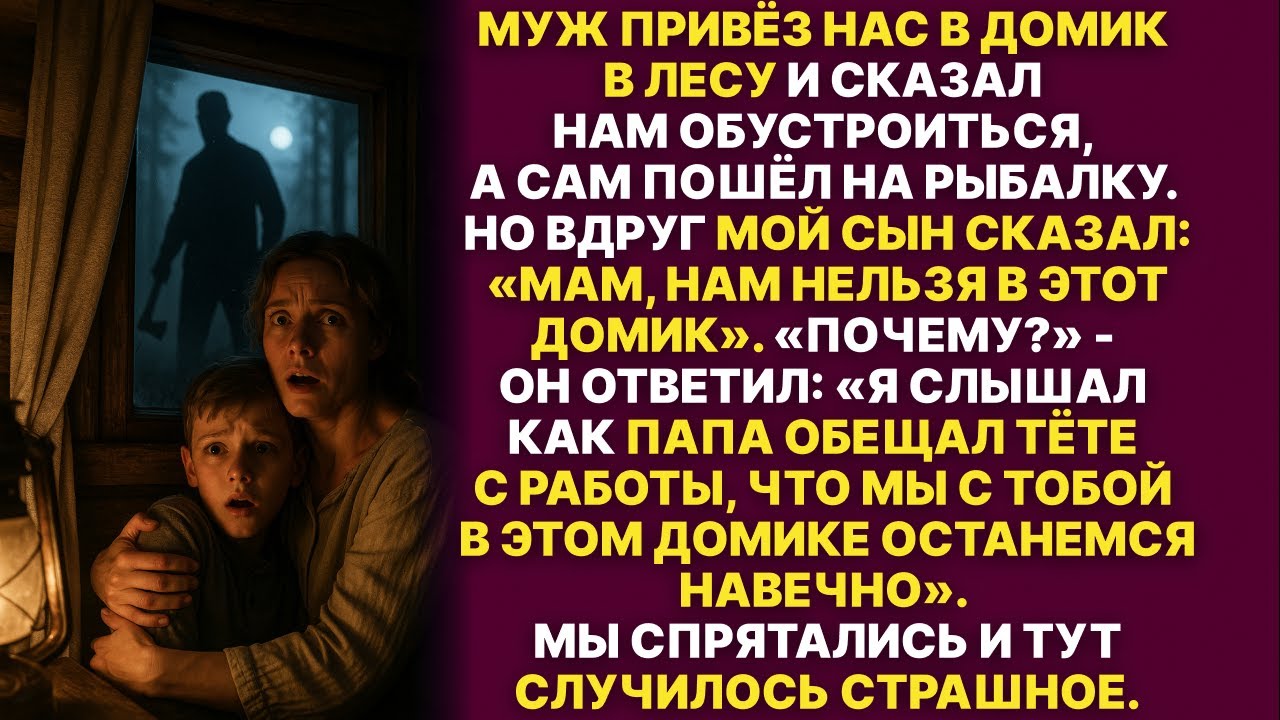 Муж думал избавиться от нас и уехать к любовнице, но его план не сработал