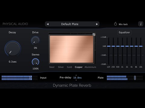 Dynamic Plate Reverb demo