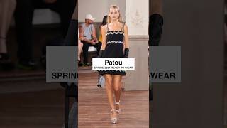 Patou SPRING 2024 READY-TO-WEAR patou fashion fashiontrends