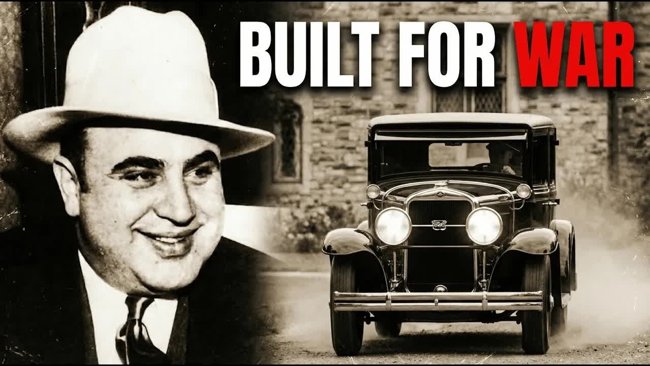 Al Capone's Armored Cadillac That Outran FBI Bullets