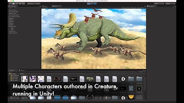 Creature Unity Dinosaur Demo