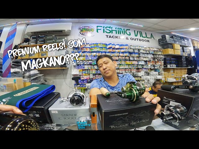 SOM Blue Heaven Premium Reels! How Much sa Fishing Villa Tackle and Outdoor?  