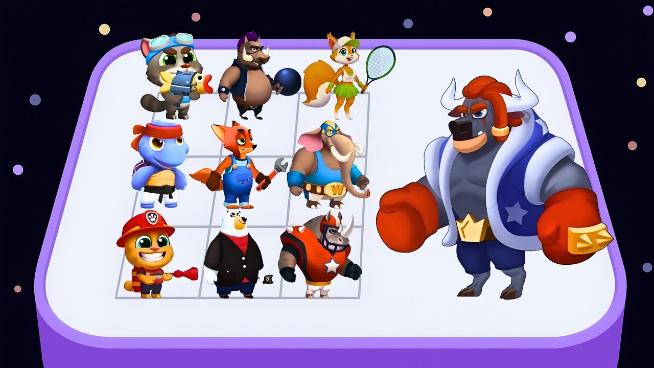 Zoo Star Brawl Battle - Merge Animals Master Battle, Merge Monster Battle