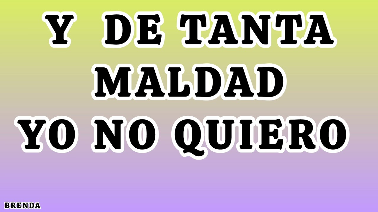 KARAOKE PISTA, TENGO MIEDO, HERMANOS CHACON