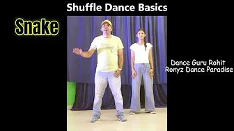 Shuffle Dance Basics Tutorial | 5 super cool steps | Rony and Wini