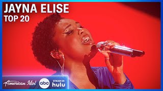 Jayna Elise: Gives "My All" by Mariah Carey The Diva Treatment - American Idol 2024