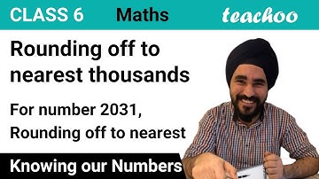 Rounding off numbers to nearest thousands - Hindi Video - Teachoo