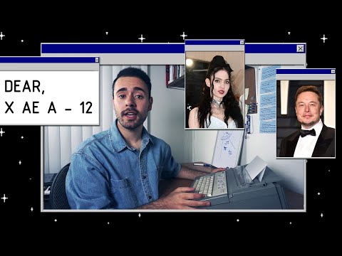 Dear X AE A - 12 parody song (Elon Musk and Grimes's baby)