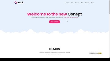 Qonspt - Isometric MultiPurpose WordPress Theme