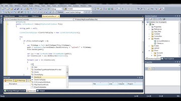 CSV Helper Asp.Net MVC C# - #4 Controller Razor