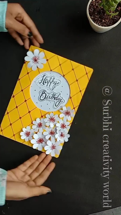 Beautiful birthday card/ how to make card/ esay and Beautiful Card
