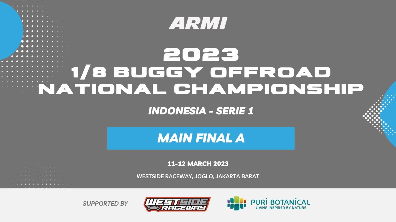 Main Final A - 1/8 Buggy Off Road National Championship (KEJURNAS ...