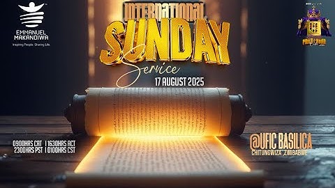Sunday International Service with Emmanuel Makandiwa  17/08/2025