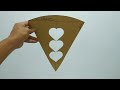 WALL PAINTING ART HEART | 3D HEART DECORATION | MURAL DINDING HATI
