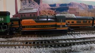 N Scale Model Trains Shelf Layout Part 3