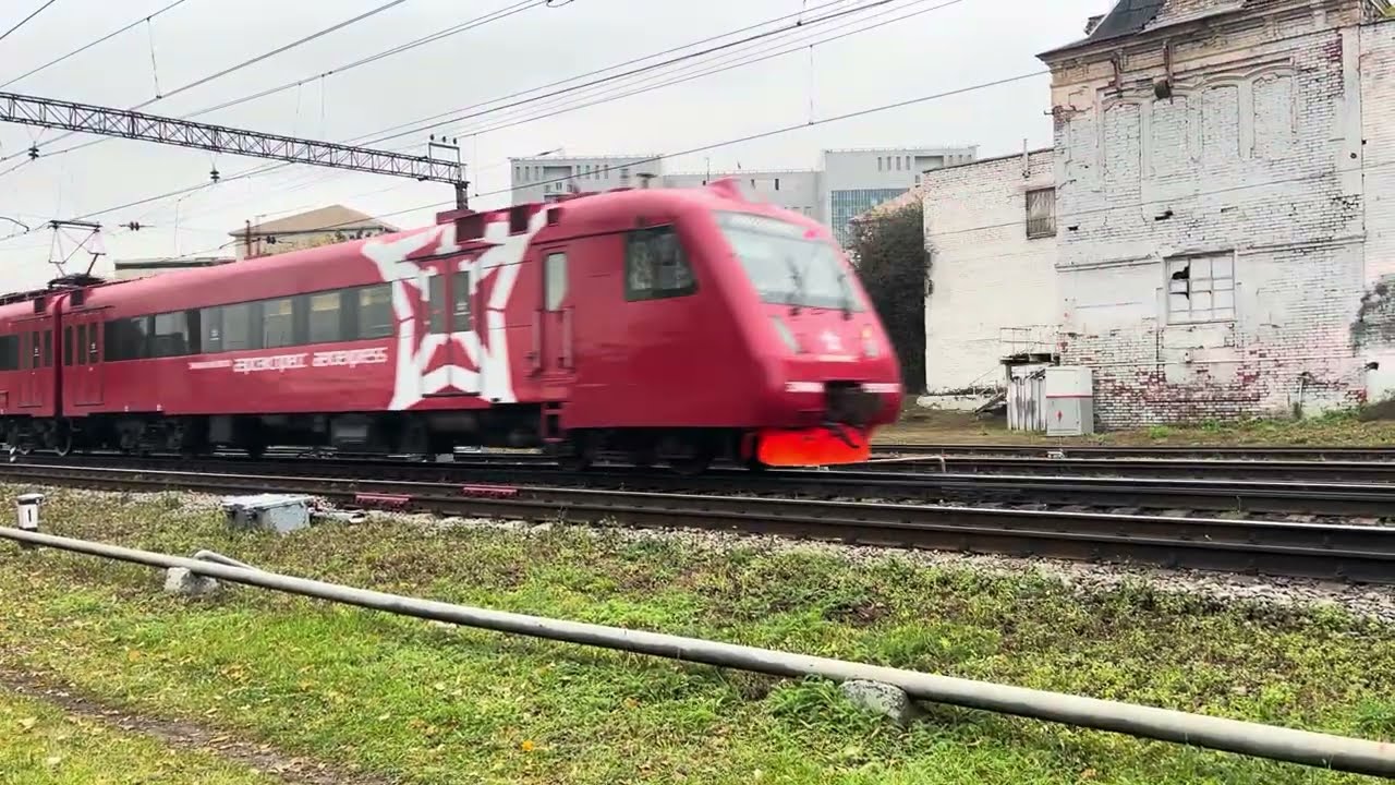 ЭД4МКМ-АЭРО-0007 на участке Дербенёвская-Тульская 