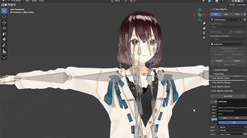 Vroid VRM with Autorig Pro blender  4.3.0