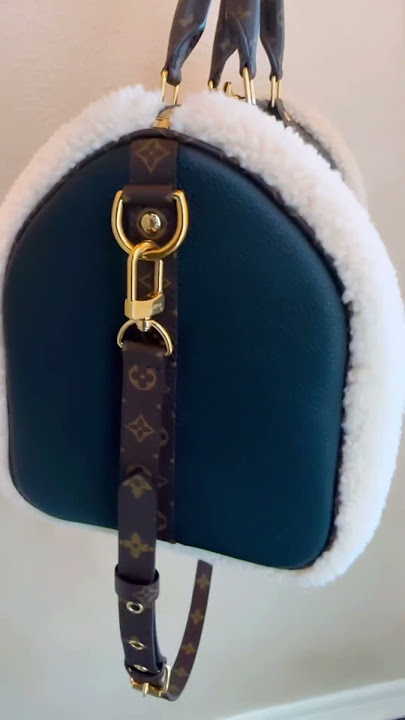 Louis Vuitton Speedy 30 Bandouliere  REVIEW - Shearling Collection 