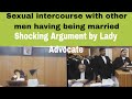 Sexual intercourse with other men having being married | Karnataka High Court