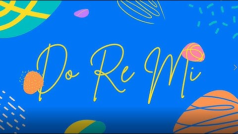 Do Re Mi - Elementary Music Class Sing-A-long - Sound of Music