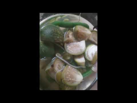 Sayur Asem Terong Hijau
