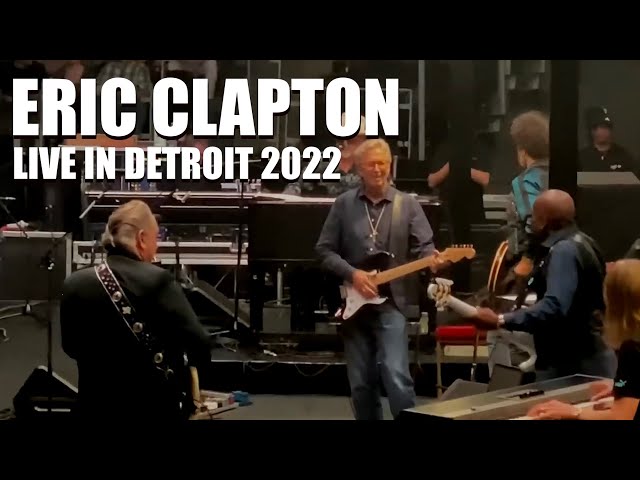 ERIC CLAPTON  at Little Caesar’s Arena [FULL SHOW] in Detroit, Michigan on Sept. 10, 2022 class=