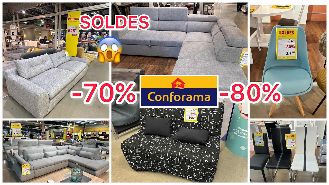 CONFORAMA SOLDES 2ème démarque - 19 janvier 2024 