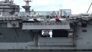 USS George Washington underway off Brisbane HD