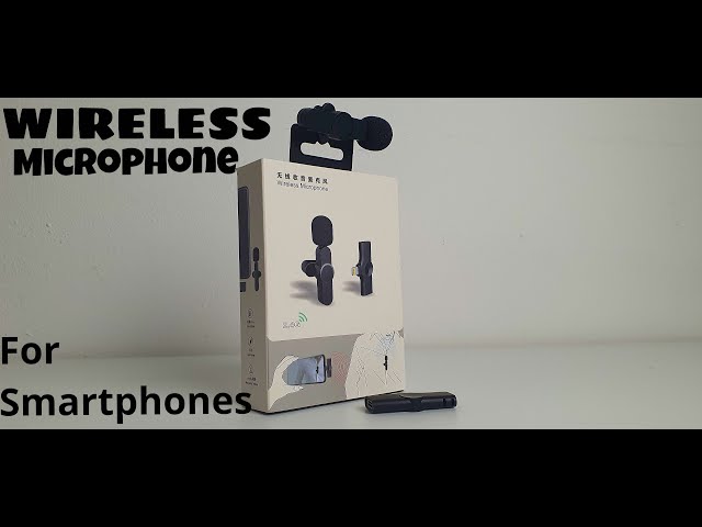 Type-c Wireless Microphone for Smartphones, Unboxing & Testing