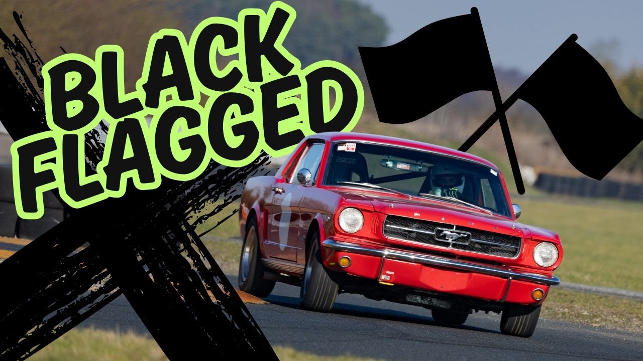 My First Track Day Fail in a Classic Mustang: Black Flagged at Blyton Park!