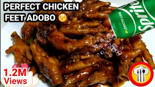 The Perfect Chicken Feet Adobo Sa Sprite Recipe Kusina Ni Lola