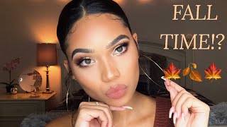 DRUGSTORE EYESHADOW PALETTE THAT WILL HAVE YOU SHOOK! | Fall Look | Briana Monique'