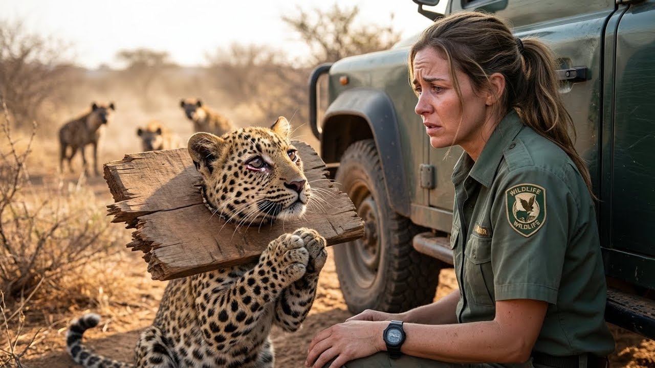 Rescuing a Baby Leopard From Antelopes… The Woman’s Next Action Amazed Everyone