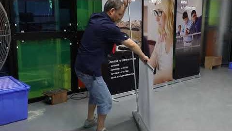 Double side printing roll up 80x 200 pull up advertising banner stand