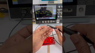 Nuvoton M2003-Signal HIGH &amp; LOW Waveform on DSO | Nuvoton LED Blink | Oscilloscope Demo#shortsfeeds