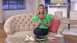Sperry Twin Gore Leather w/ Jute Slip-On Shoes on QVC