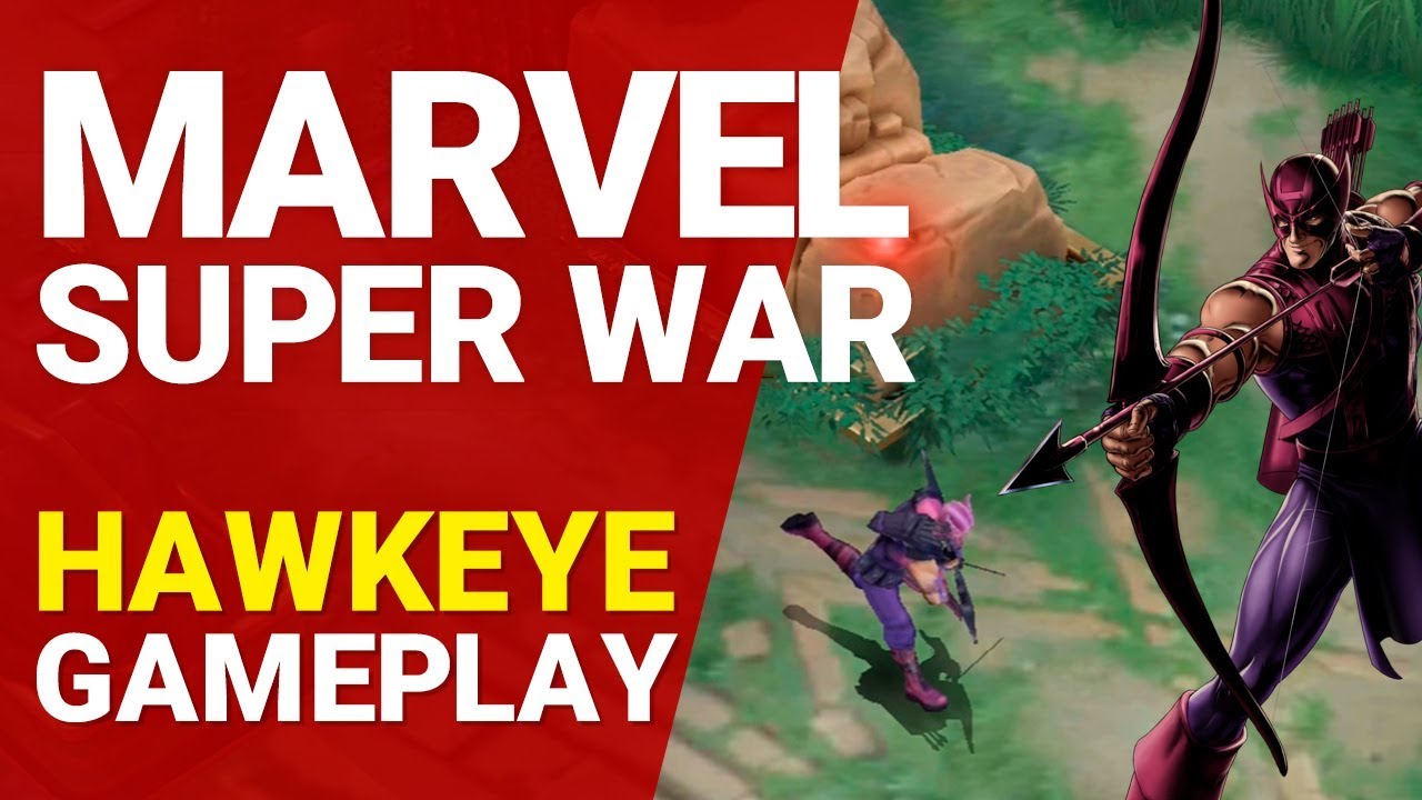 MARVEL Super War - Hawkeye Gameplay [1080p/60fps]
