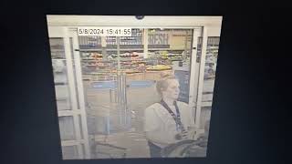 Involved Theft & Identified Female At Walmart. Cartersville GA. 5-8-24.