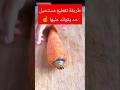 الطريقة السرية لتقطيع الجزر الجزر جزر Carrot خضروات وصفات طبخ طبخات طريقة عمل 
