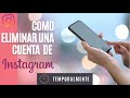 Cómo Eliminar o Borrar una Cuenta de Instagram Temporalmente 2022 || How To Remove Instagram Account