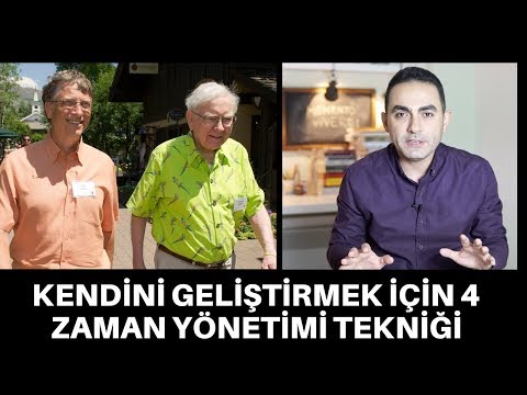 KENDİNİ GELİŞTİRMEK İÇİN 4 ZAMAN YÖNETİMİ TEKNİĞİ