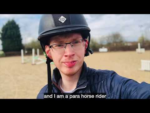 Vlogstar Challenge:  Becoming a deaf Para Show Jumper l 10th April 2019