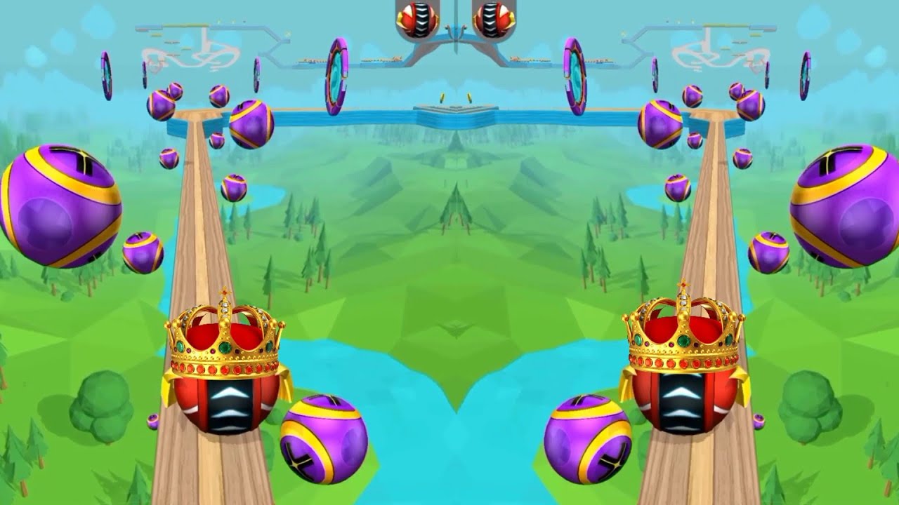 Going Balls | Noob vs Pro vs Hacker Gameplay Walkthrough (Android, iOS) all levels 