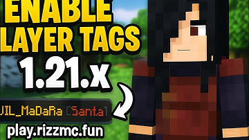 How To Enable Player Tags in 1.21.X || best Tags Plugin|| Supreme Tags Plugin #minecraft #tags 