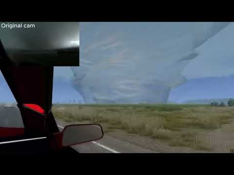 Reed Timmer El Reno Tornado Accident Remake with BeamNG.Drive