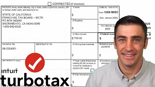 How to Enter 1099 Misc from CA FTB into TurboTax  2022
