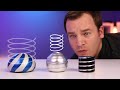 Crazy optical illusion gadgets  spinning kinetic desk toy review