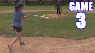 EMILY HOMERS AGAIN! | On-Season Softball Series | Game 3