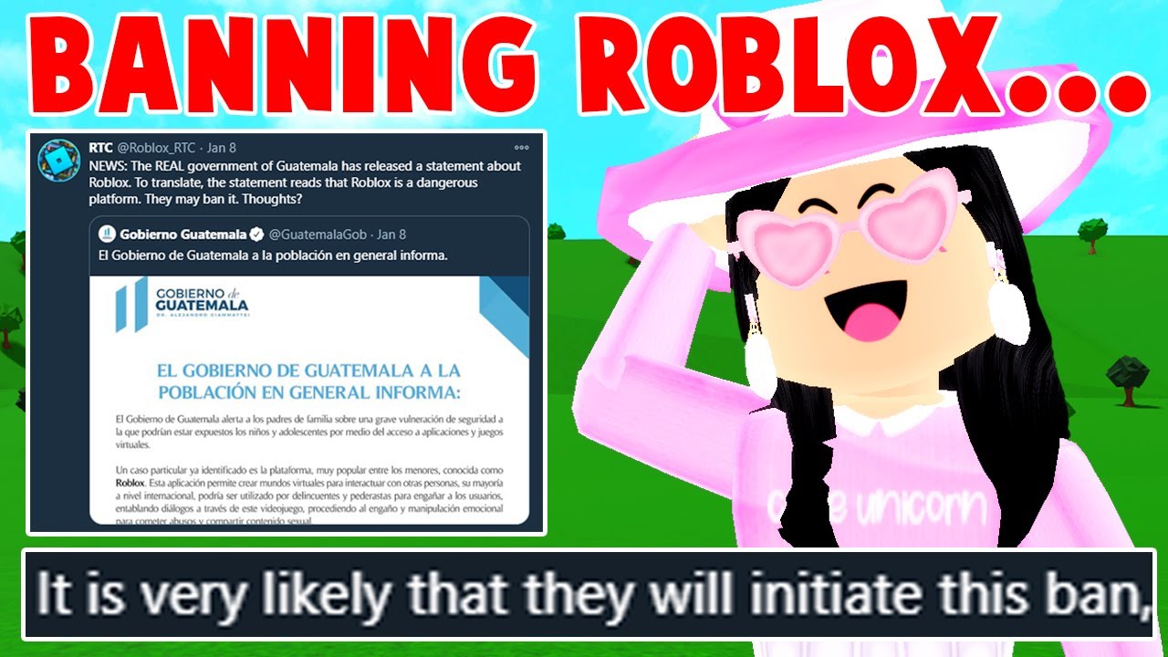 Roblox Is Getting Banned Youtube - banned for 4 weeks roblox