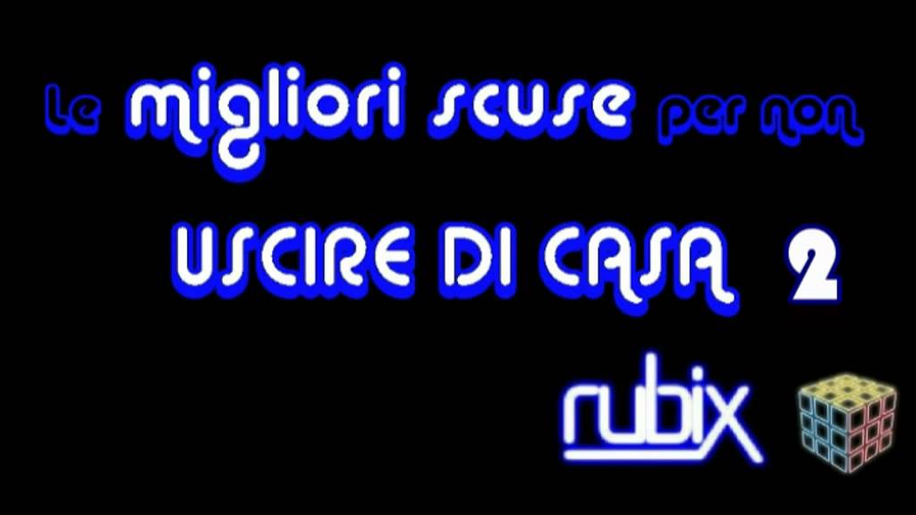 Le migliori scuse per non uscire di casa 2 - YouTube